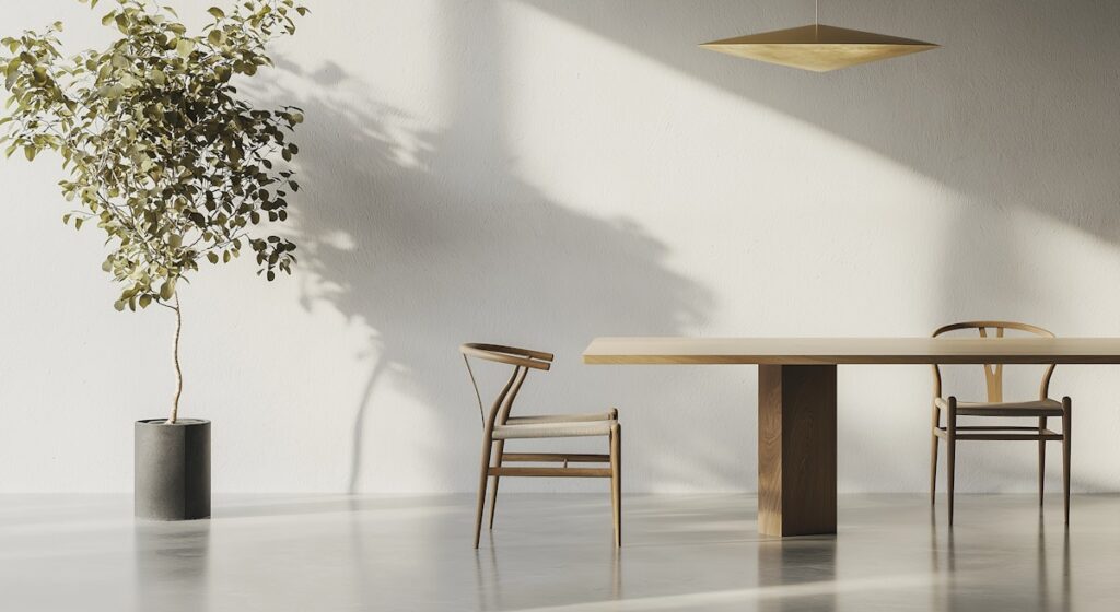 Minimalist Interior Scene