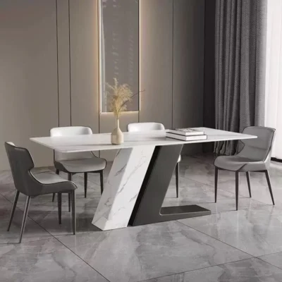 Modern Marble-Top Dining Tables - 160CM