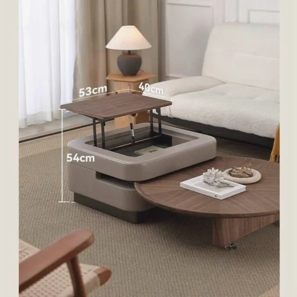 Multi-Function Lift-Top Coffee table 110cm Extendable To 132cm - Image 5