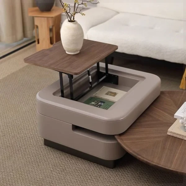 Multi-Function Lift-Top Coffee table 110cm Extendable To 132cm - Image 7