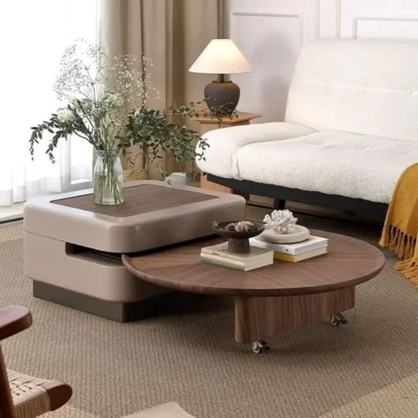 Multi-Function Lift-Top Coffee table 110cm Extendable To 132cm - Image 8