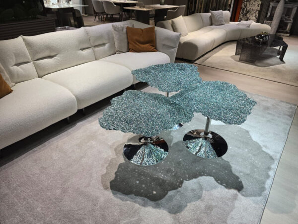 Ripple Acrylic Accent Tables - Set of 3 - Image 4
