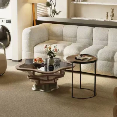 Modern Artistic Glass Coffee Table