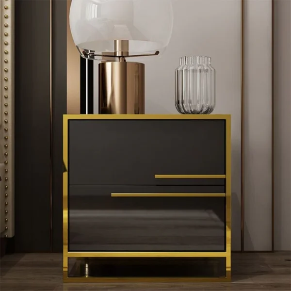 Bedside Table Solid Wood Nightstand Table Amazing Design - Image 8