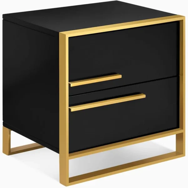 Bedside Table Solid Wood Nightstand Table Amazing Design - Image 7
