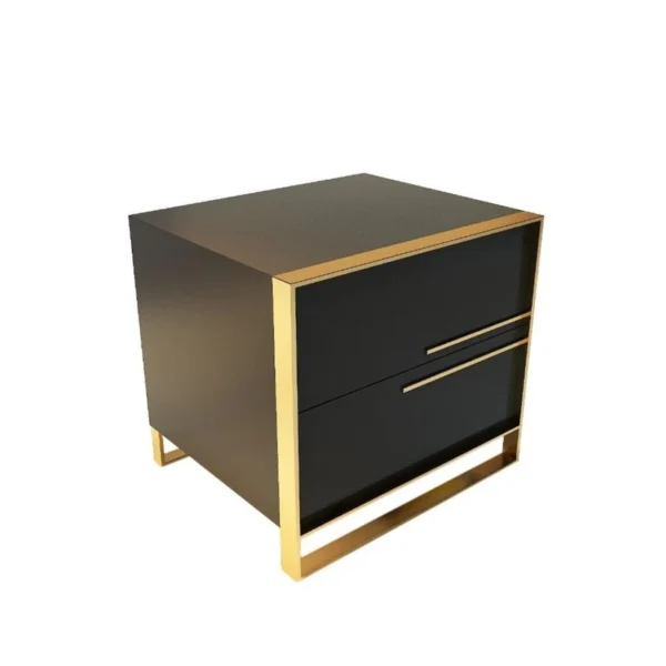 Bedside Table Solid Wood Nightstand Table Amazing Design - Image 5