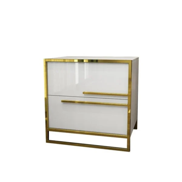 Bedside Table Solid Wood Nightstand Table Amazing Design - Image 9