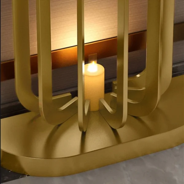Console Table Matt Gold 150Cm - Image 2