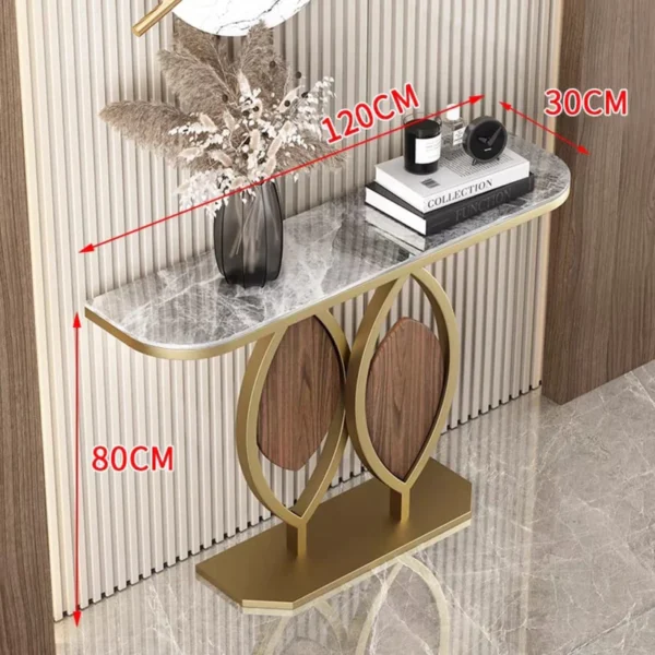 Console Table with Marble Top - Image 4