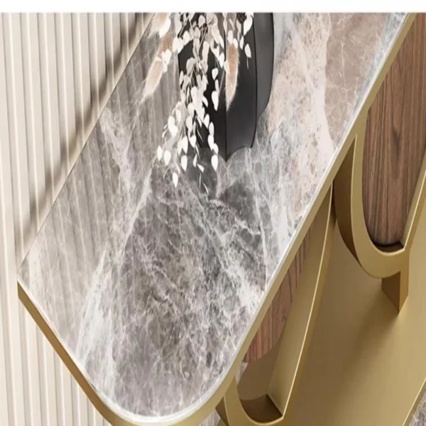 Console Table with Marble Top - Image 2
