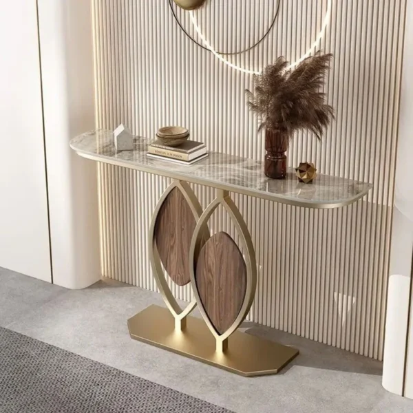 Console Table with Marble Top - Image 7
