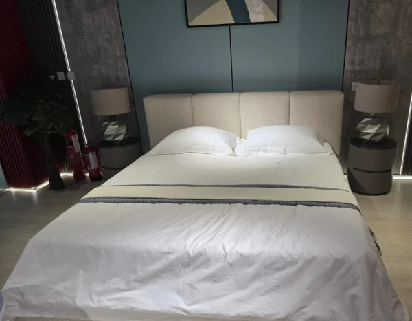 Deluxe Upholstered Fabric Bed - Image 4