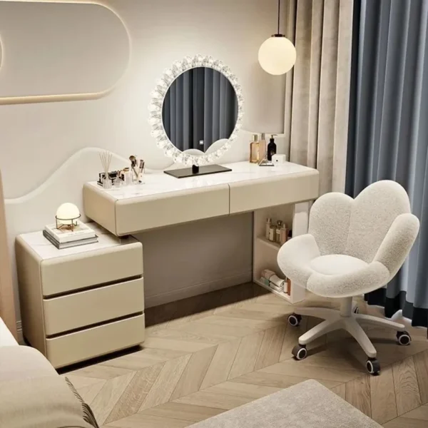 Best Dressing Table With Mirror & Storage 120Cm - Image 3
