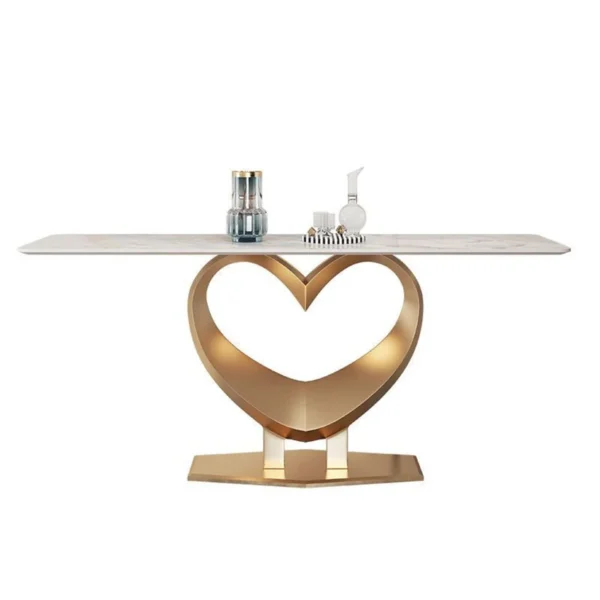 Heart Shape Console Table 150Cm - Image 2