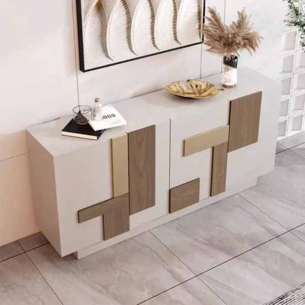 Modern Wooden Console - 180cm - Image 3