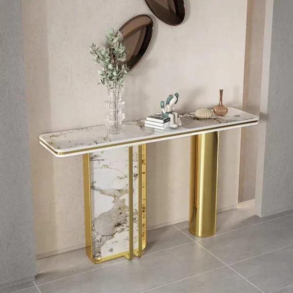 Console Table - Marble top - 140 CM - Image 2