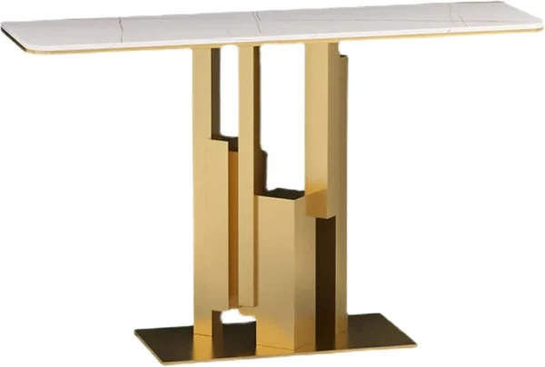 Modern Console Table - 160CM - Gold - Image 3