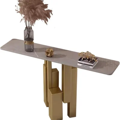 Modern Console Table - 160CM - Gold