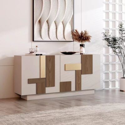 Modern Wooden Console - 180cm