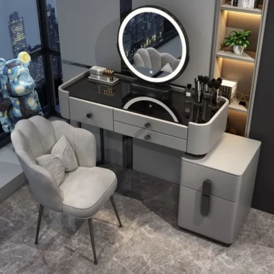 Vanity Table - Durable Beauty Dresser With Led Mirror 120cm