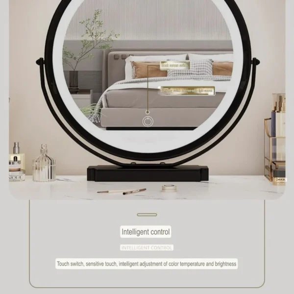 Vanity Table - Durable Beauty Dresser With Led Mirror 120cm - Image 4