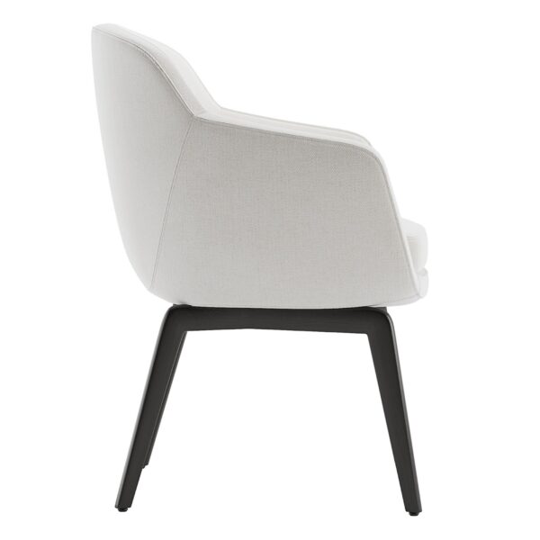 Modern Fabric Stainless Steel Chair By Cozy Homms - Image 2