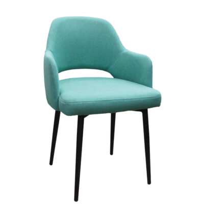 Reupholstery Dining Chair with Metal leg