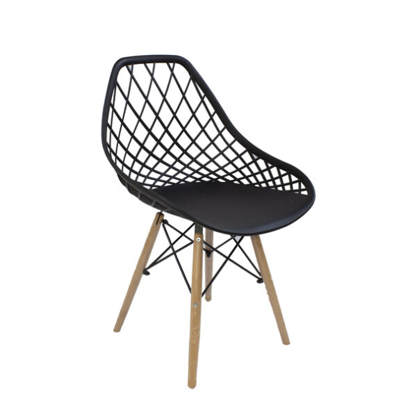 Modern Style Polypropylene Dining Chair - Image 2