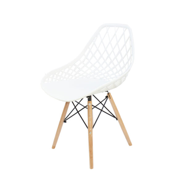 Modern Style Polypropylene Dining Chair - Image 3