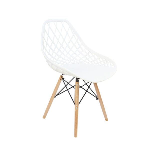 Modern Style Polypropylene Dining Chair - Image 4