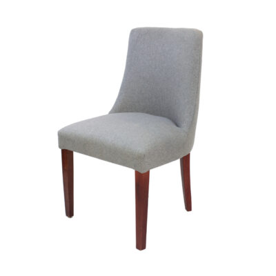 Reupholstery Armrest Chair with Beech Solid Wood Frame