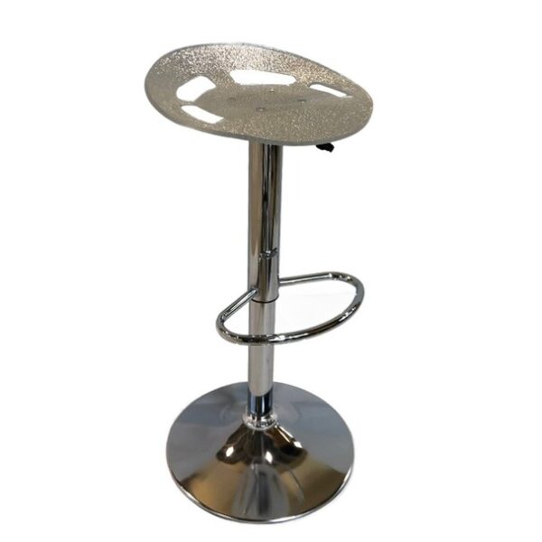 Contemporary Style Adjustable Height Stool