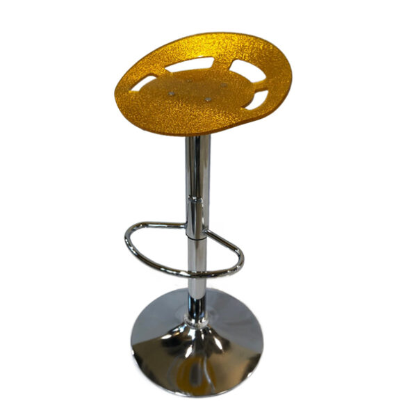 Contemporary Style Adjustable Height Stool - Image 3