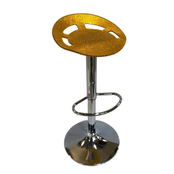 Contemporary Style Adjustable Height Stool - Image 4