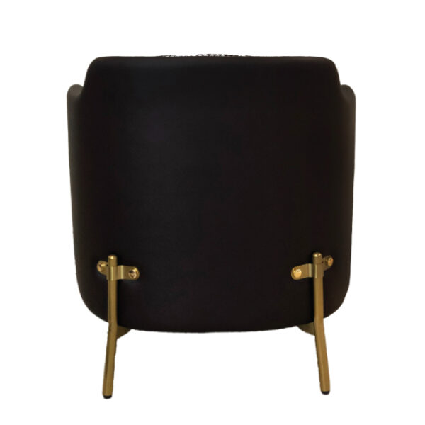 Modern Design Reupholstery Fabric Dining Chair - Image 3