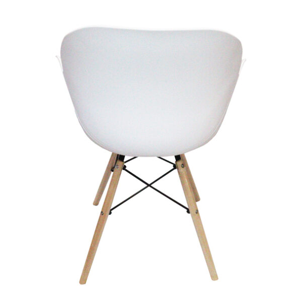 Classical Dining Chair with Armrest - Black - JP1271B - Image 3