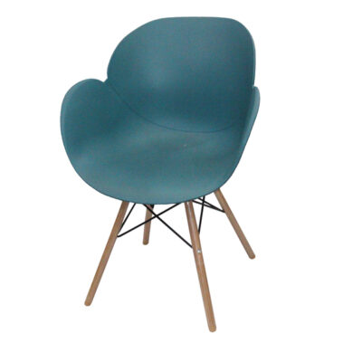 Classical Dining Chair with Armrest - Black - JP1271C