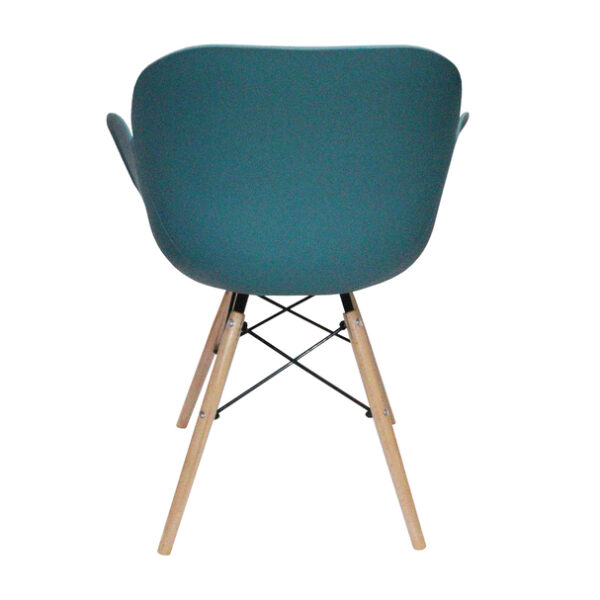 Classical Dining Chair with Armrest - Black - JP1271C - Image 3