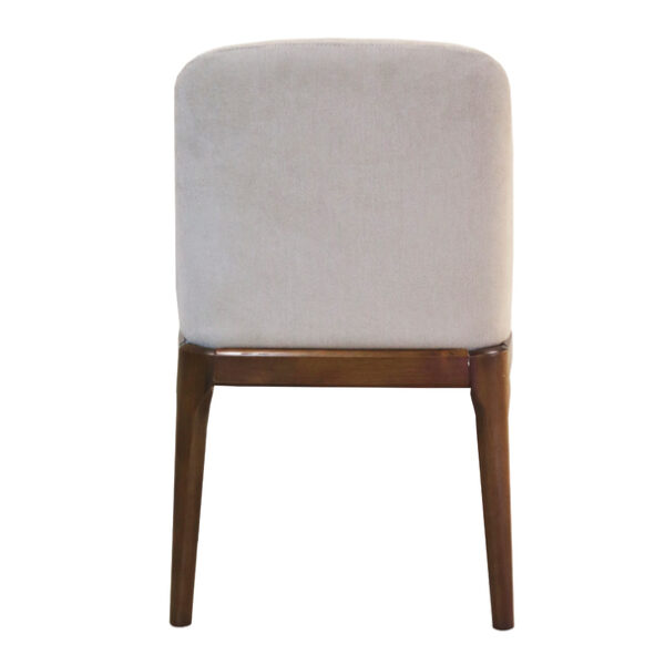 Premium Armless Solid Wooden Dining Chair - Image 2