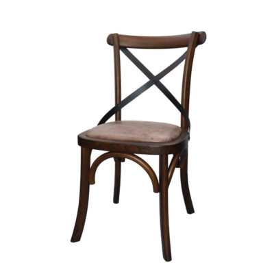 Classical Modern Dining Chair Antique Brush Oak