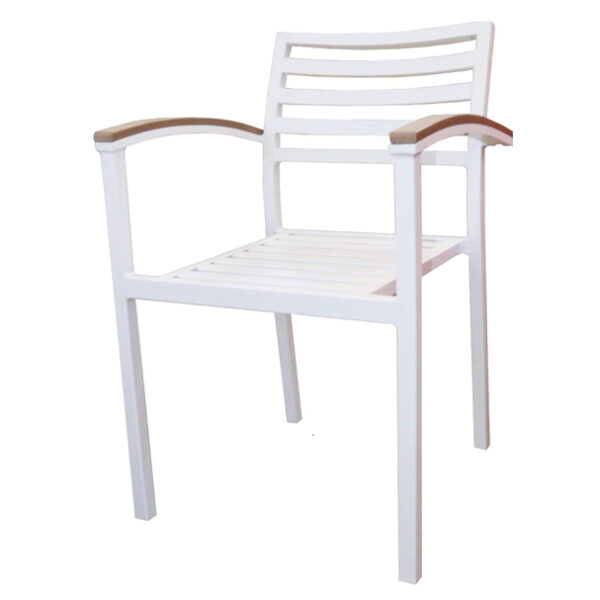 Aluminum White Outdoor Chair JP1288