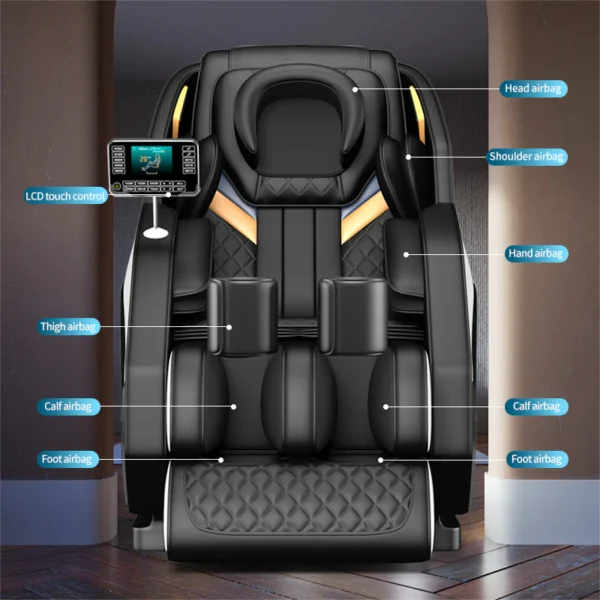 Full Body Massage Chair - White - Image 4
