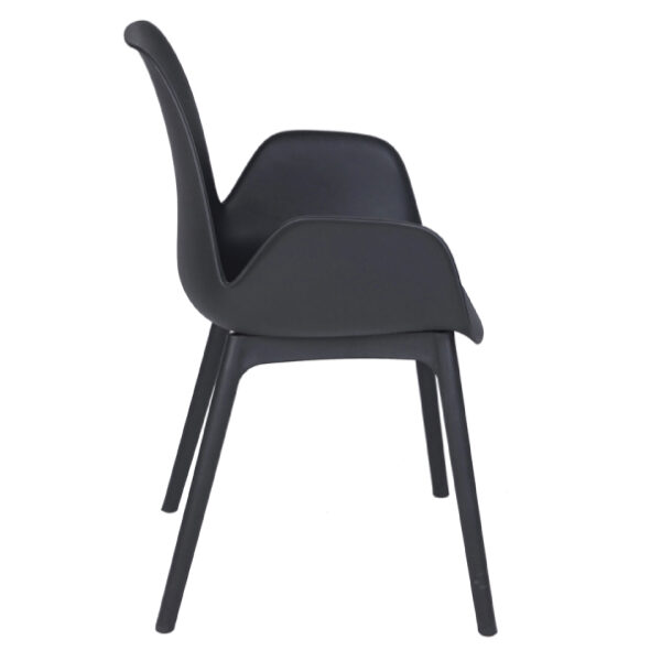 Classical Polypropylene (PP) Dining Chair - Image 3