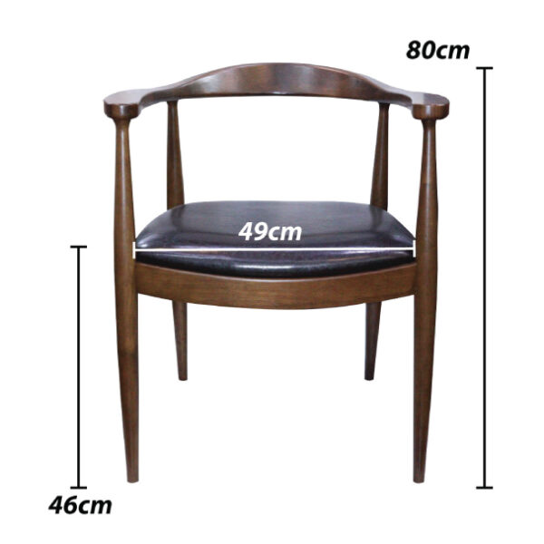 Elegant Solid Wood Dining Chair JP1322 - Image 2