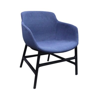 Fabric Dining Chair with Powder Coated Metal legs JP1347A