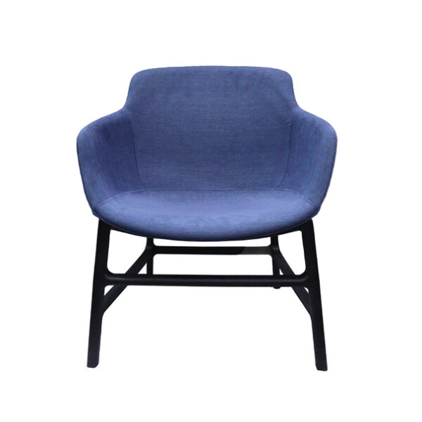 Fabric Dining Chair with Powder Coated Metal legs JP1347A - Image 3
