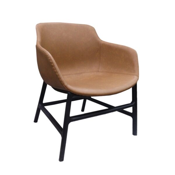 Dining Chair with Powder Coated Metal legs JP1347B - Image 4