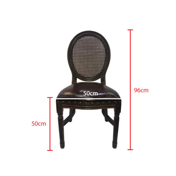 Oval Back Dining Accent Chair - Image 16
