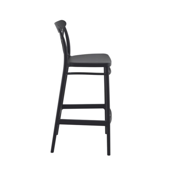 Cross Back High Bar Chair - Image 3