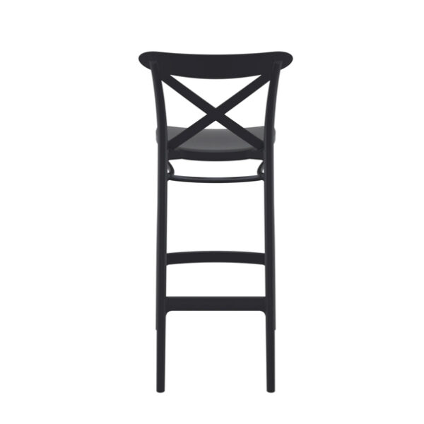 Cross Back High Bar Chair - Image 5